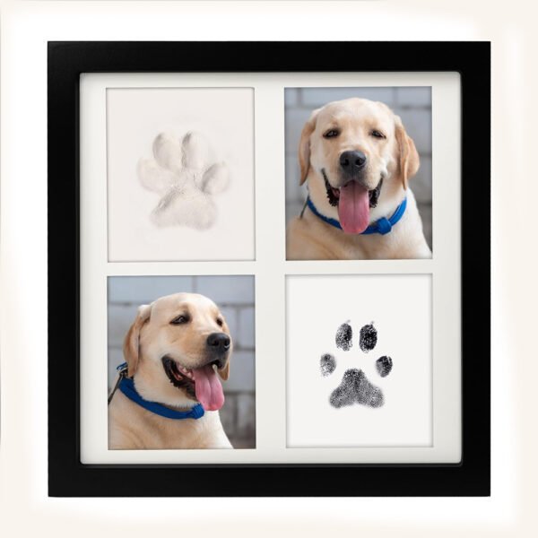 PetPawCrafts Personalized Paw Print Frame Set