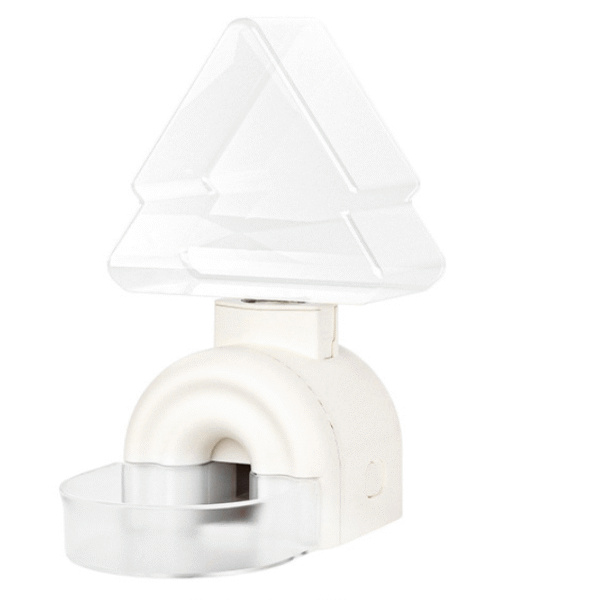 Pine Tree Design Rabbit Water Feeder